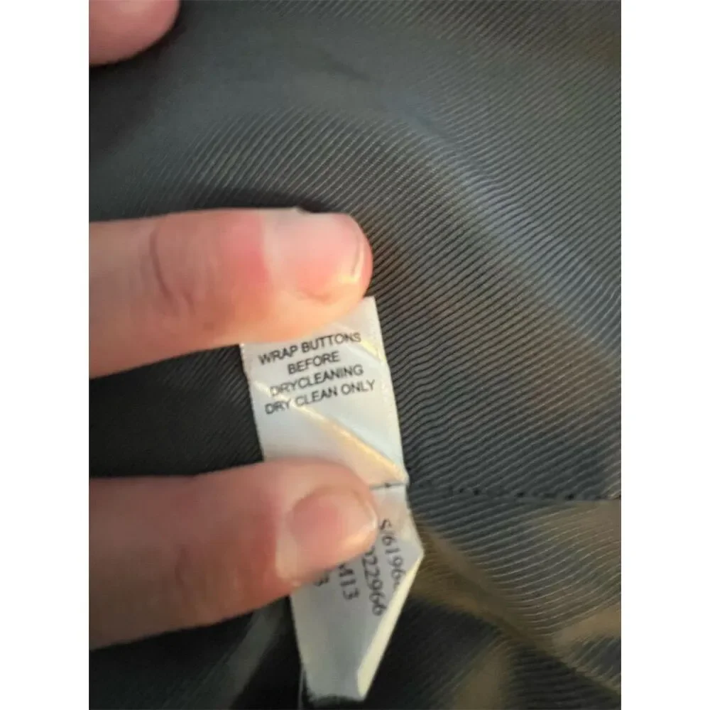 Banana Republic Men's Gray Wool‎ Blazer Size 40L Business Formal